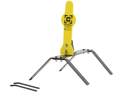 Caldwell AR500 Auto Resetting Target, Black/Yellow