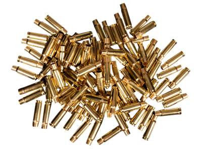 Q, LLC Upcase Q-Stamped Hornady Unprimed Rifle Case, 8.6mm Blackout, 100