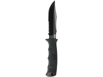 SOG Seal Pup Elite - Hard Nylon Sheath, Black, Ambidextrous, Fixed Blade