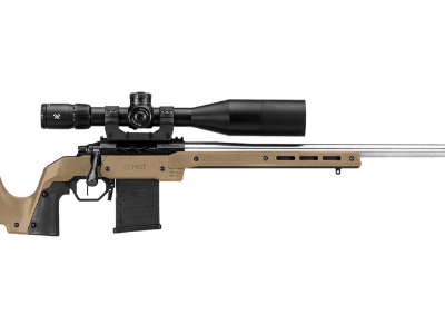 MDT Chassis for Ruger American Short Action, RH, Flat Dark Earth