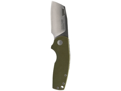 SOG Stout FLK Cleaver OD, Stonewash, OD Green, Ambidextrous