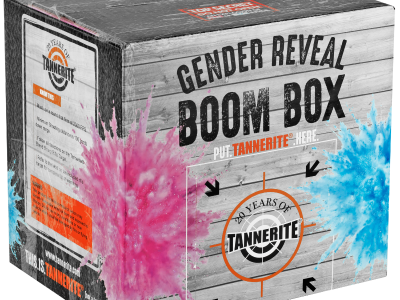 Tannerite 1 Pound Target Blue Includes 10lbs Colored Powder