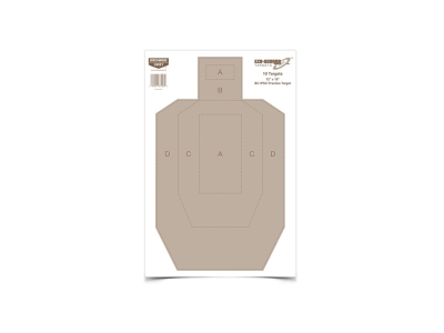Birchwood  EZE-Scorer IPSC Silhouette, 10