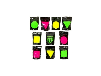 Triumph Systems Pop Pack Bursting Splatter Targets Hanging, Multi-colored, 10