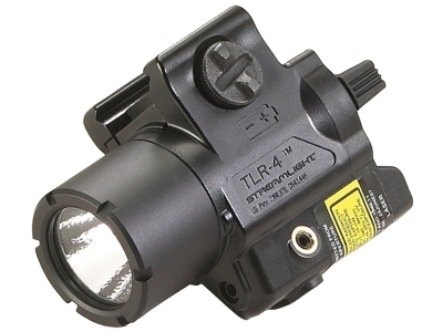 Streamlight TLR-4 Gun Light Black 170 Lumens White C4 LED/Red Laser