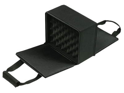 Hard-Sided Black Nylon Holds 4 Pistols
