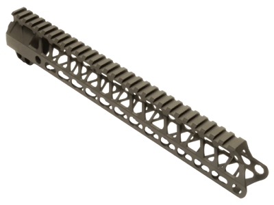 Timber Creek Enforcer 13" M-LOK Handguard, Aluminum, Barrel Nut Included, OD Green