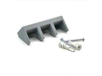 Evolve3D Pistol Magazine Wall Mount, Glock, Springfield, Sig, S&W, Ammo Storage, Grey