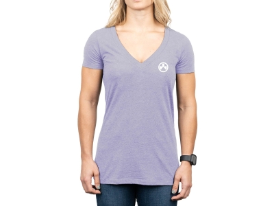 Magpul Unfair Advantage Women's Orchid Heather Cotton/Polyester Short Sleeve