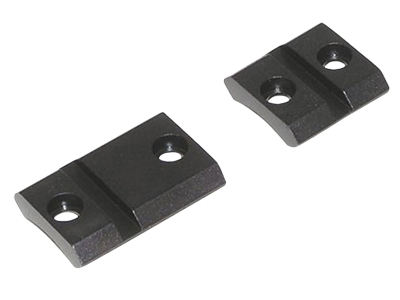 Warne 2-Piece Steel Base Set, Matte Black