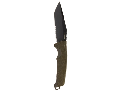 SOG Trident FX, Partially Serrated, Olive