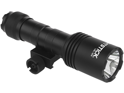 Nightstick Full Size Long Gun Light Kit Black Anodized 1100 Lumens White LED Bulb