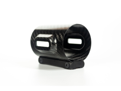 Black Arts 52mm Carbon Fiber Tri Rail Tube Clamp