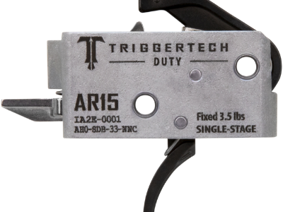 TriggerTech AR Duty Trigger, Black/Silver