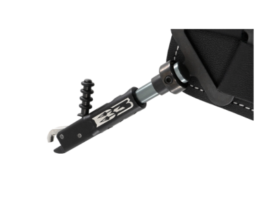 B3 Nemesis-Swivel Stem Connector, Black