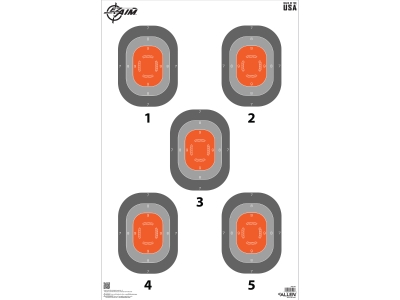 Allen EZ Aim 5-Spot Paper Target