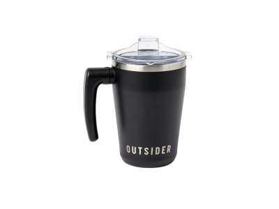 Outsider The AM Travel Mug, Black
