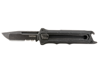 Kershaw 2.70" OTF Tanto Knife Black Oxide 8Cr13MoV Blade