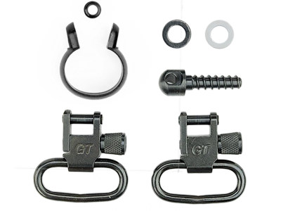GrovTec Barrel Band Swivel Set, Black