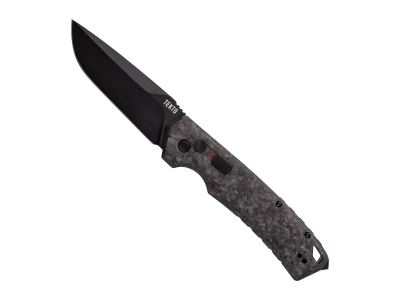 Tekto A3 Delta Automatic Knife, Carbon Black