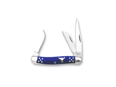 ABKT Cattleman Stockman Cattle Knives, Blue