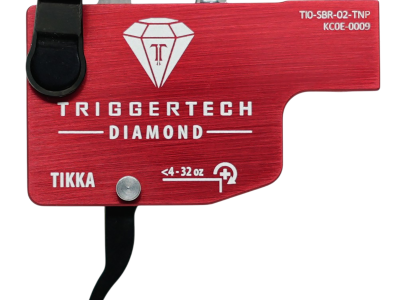 TriggerTech Tikka Diamond Trigger, Black/Red