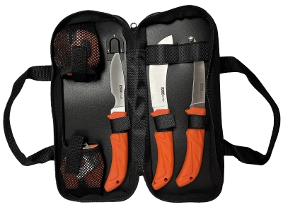 AccuSharp Kit 6-Piece Butcher/Caping/Gutting Orange