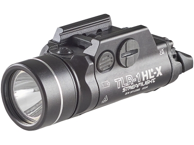 Streamlight TLR-1 HL-X Gun Light Black 6000 Series Aluminum 1500 Lumens