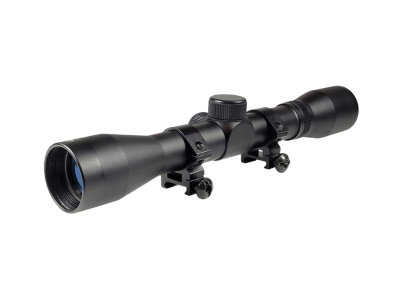 TruGlo Buckline Rifle Scope, MOA, Black, 1"
