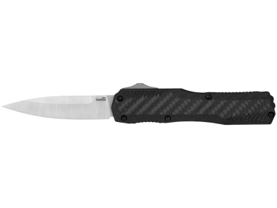 Kershaw 3.35" OTF Dagger CPM MagnaCut Black PVD Aluminum Handle