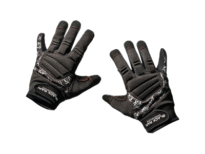 Black Rain Ordnance Tactical Gloves, Large, Matte Black/Grey