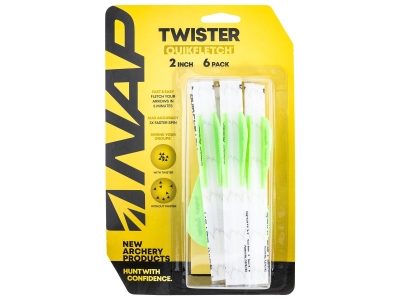 NAP Quickfletch Twister Fletching, 6