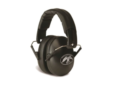 Walkers Pink Duck Commander Ultra Lightweight Folding Ear Muffs, Black