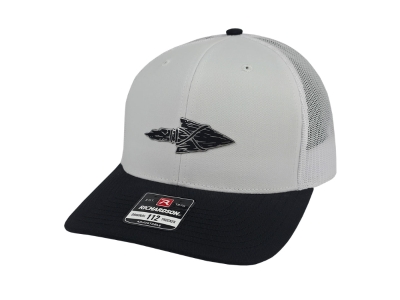 Artora Rustic Arrowhead Silver Patch Hat