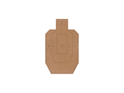 Action Target Inc IPSC/USPSA Cardboard Target