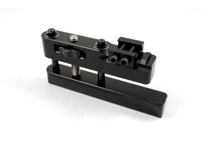 LSP Tall Adjustable Bag Rider Rail Mounted Short Dowel V-Bottom Coarse, Hardened