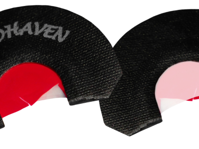 Woodhaven Red Ninja Reverse Hammer Turkey Mouth Call, Black