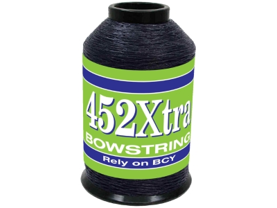 BCY 452Xtra Bowstring Material Black 1/4 lb.