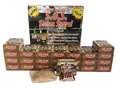 Tannerite S.O.S. Signal Snaps Impact Enhancement Explosion 480 Snaps
