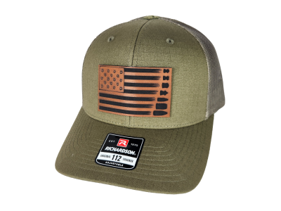 Artora Airgun Pellet Flag Hat - Tactical, Olive