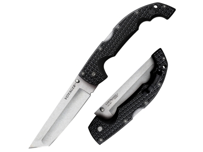 Cold Steel Voyager XL Tanto Point - Plain Edge (AUS10A), Ambidextrous