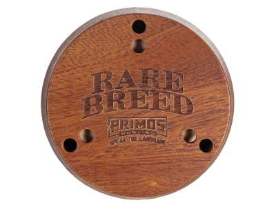 Primos Turkey Pot Call Rare Breed Striker Call Turkey Sounds, Black/Brown