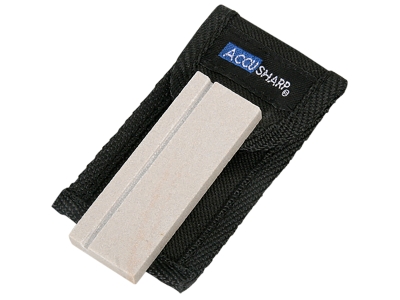 AccuSharp Pocket Natural Arkansas Stone Sharpener w/Pouch