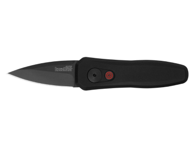 Kershaw 1.90" Auto Knife CPM 154 Spear Point Black Aluminum Handle
