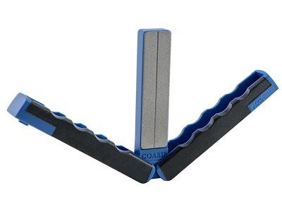 AccuSharp Paddle Folding Diamond Sharpener Rubber Handle