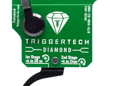 TriggerTech Rem 700 Diamond Trigger, Black/Green