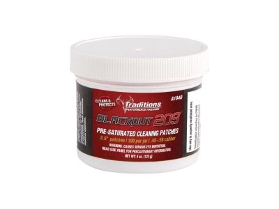 Traditions BlackOut 209 Pre-Saturated Cleaning Patches