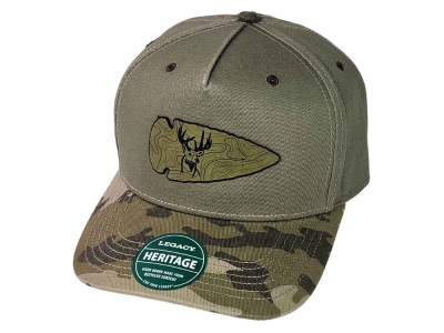 Artora Arrowhead Buck Topo Patch Hat