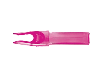 Black Eagle Standard Nock Flo. Pink 12 pk., Neon Pink