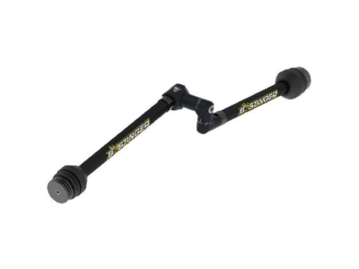 Bee Stinger Sport Hunter Xtreme Stabilizers with Elite adjustable Side Arm Mount, Black